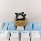 Dropshipping 3D Artisan ESC Keycap for Mechanical Keyboard Anime Cartoon Decoration Translucent Personalized Keycaps Cute Cat